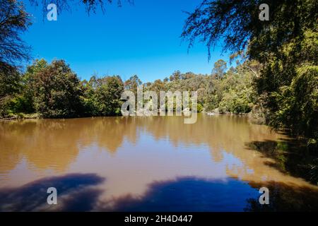 Mount Lofty Circuit Walk in Melbourne Australia Stock Photo