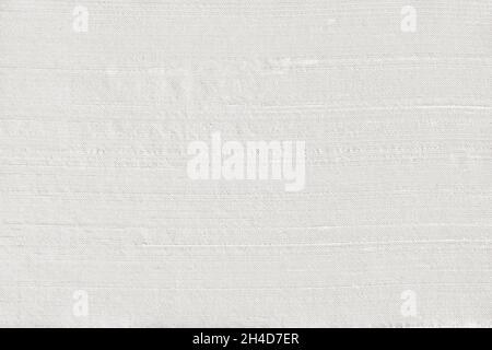 Off white or offwhite linen texture. Neutral, retro background, template or fabric pattern Stock Photo