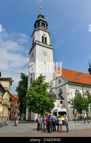 Stadtkirche St. Marien, Marktplatz, Celle, Niedersachsen, Deutschland Stock Photo