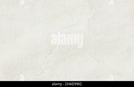 Seamless and tileable paper texture background. Close up of vintage off white, rough parchment paper texture Stock Photo