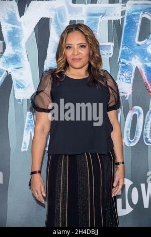 Luna Lauren Velez attends the world premiere of "Dexter: New Blood
