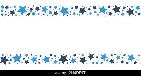 Gold stars on white background, vector illustration with copy