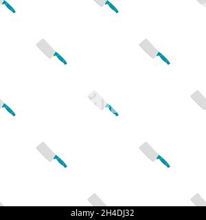 Illustration on theme pattern steel axes with wooden handle, metal ax for hunting. Big kit ax consisting of many identical axes on white background. F Stock Vector
