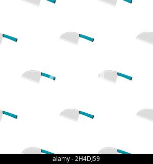 Illustration on theme pattern steel axes with wooden handle, metal ax for hunting. Big kit ax consisting of many identical axes on white background. F Stock Vector