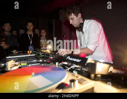 Jamie xx performs at LN-CC, Hackney, east London, for War Child ...