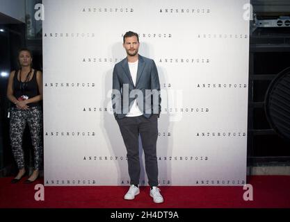 Jamie Dornan attends the UK premiere of ANTHROPOID at BFI Southbank, London. Tuesday August 30, 2016. Photo credit should read: Isabel Infantes / EMPICS Entertainment. Stock Photo