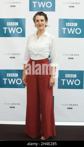 Harriet Walter attending a photocall at BAFTA Picadilly in London. Stock Photo