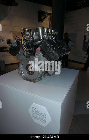 Ralph Smith Racing Engine Silverstone museum Northamptonshire UK fast speed racing car on the ...