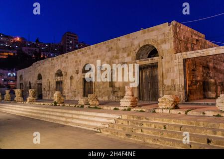 Odeon Theater in the center of Amman, Jordan Stock Photo