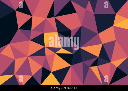 Triangular geometric low poly graphic background Colorful abstract vector illustration: Stock Vector