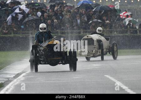 Andrew Howe-Davies, SCAT Type C Racer Targa Florio, 1911, SF Edge Trophy, a brace of races for pre-1923 Edwardian Specials, Goodwood 78th Members Meet Stock Photo