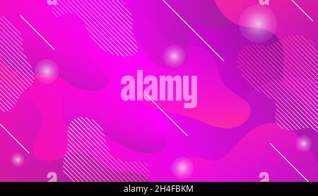 abstract background with shades of purple and red, plus geometric and pattern styles and shapes Stock Vector