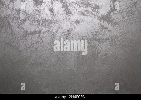 Designed dark stucco background (plastered wall texture) Stock Photo