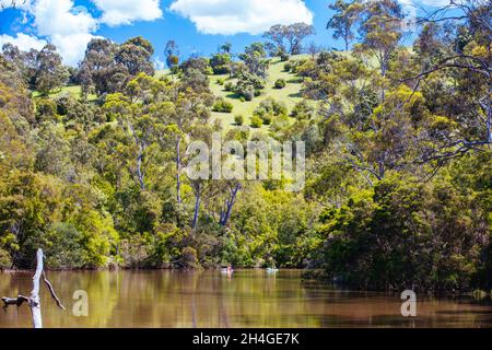 Mount Lofty Circuit Walk in Melbourne Australia Stock Photo