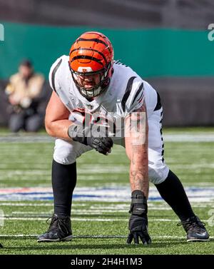 August 20, 2021: Cincinnati Bengals offensive tackle Jonah Williams (73)  blocks Washington Football Team defensive end Chase Young (99) during the  NFL preseason game between the Cincinnati Bengals and the Washington  Football