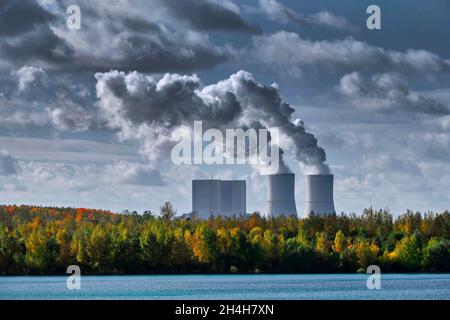 Lippendorf lignite-fired power plant, Neukieritzsch municipality near  Leipzig, Saxony, Germany Stock Photo - Alamy