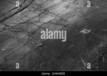 Black and white marble texture background Stock Photo