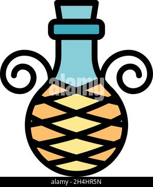 Wine greek vase icon, outline style Stock Vector Image & Art - Alamy