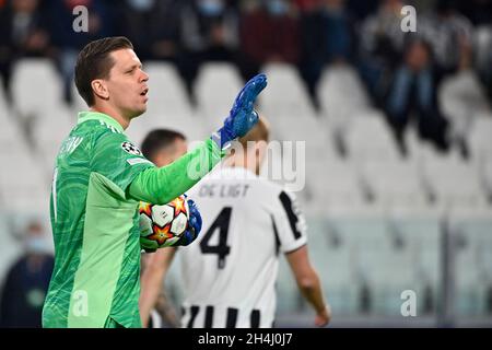 Turin, Piedmont, Italy. 2nd Nov, 2021. Turin, Italy-November 02, 2021: the UEFA Champions League group H match between Juventus and Zenit St. Petersburg at Allianz Stadium on November 2, 2021 in Turin, Italy (Credit Image: © Stefano Guidi/ZUMA Press Wire) Stock Photo