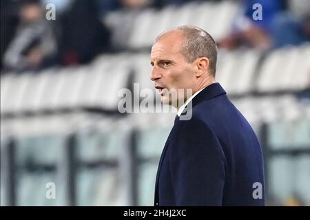 Turin, Piedmont, Italy. 2nd Nov, 2021. Turin, Italy-November 02, 2021: the UEFA Champions League group H match between Juventus and Zenit St. Petersburg at Allianz Stadium on November 2, 2021 in Turin, Italy (Credit Image: © Stefano Guidi/ZUMA Press Wire) Stock Photo