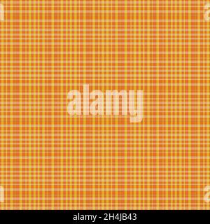 Vector woven cotton effect seamless pattern background. Dense plaid weave grid backdrop. Repeat gingham mid century fabric style. Monochrome faux Stock Vector