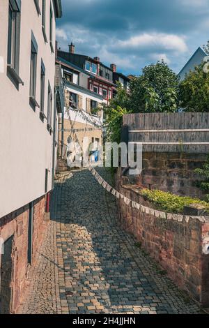 KULMBACH, GERMANY - CIRCA AUGUST, 2021: The cityscape of Kulmbach, Bavaria, Germany Stock Photo