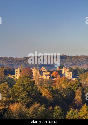 Penshurst Place at dawn. Kent, England, UK. Stock Photo