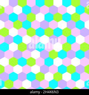 pattern, hexagon, hexagonal,  pastel, background, seamless, feminine, honeycomb,  vector, soft,  polygonal, cover, cute, children, baby, print, pale, Stock Vector