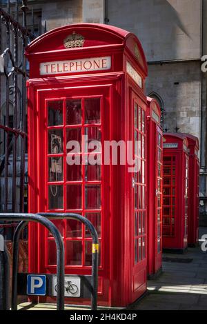 Red Telephone Box London United Kingdom | LONDON — Autumn light filters ...
