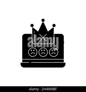 Discredit olor line icon. Pictogram for web page, mobile app, promo. UI ...