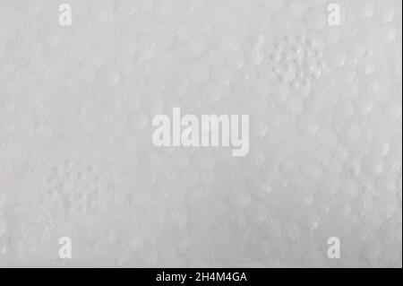 Abstarct grey soft packing foam macro close up view Stock Photo