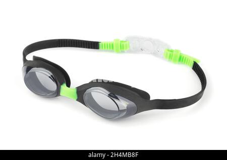 Glasses for swimming or goggles isolated on a white background Stock Photo