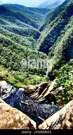 Windin Falls, Queensland, Australia Stock Photo