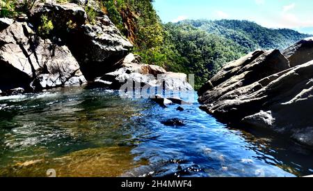 Windin Falls, Queensland, Australia Stock Photo