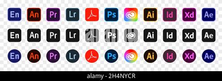 Kiev, Ukraine - November 7, 2021: Buttons Google Play Store,   AppStore, Download on the Apple App Store, Microsoft store download Stock  Vector Image & Art - Alamy
