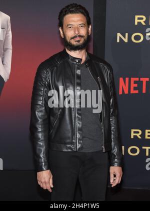 Rafael Petardi arrives at the Netflix's RED NOTICE World Premiere held ...