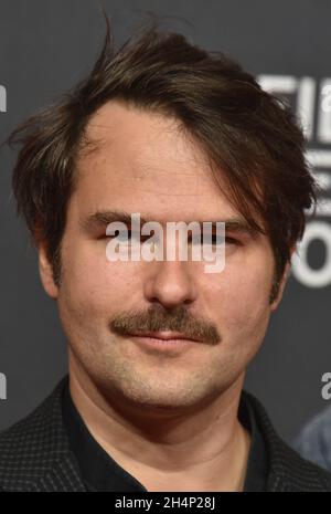 Cologne, Germany. 25th Oct, 2021. Actor Philipp Hauss comes to the screening of the film Monte Verita - The Intoxication of Freedom at the Film Festival Cologne. Credit: Horst Galuschka/dpa/Alamy Live News Stock Photo