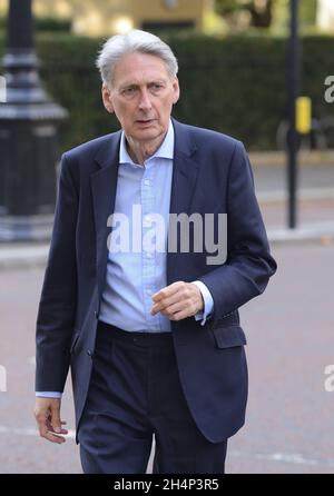 Philip Hammond MP -  former Chancellor of the Exchequer - in Westminster, October 2021 Stock Photo