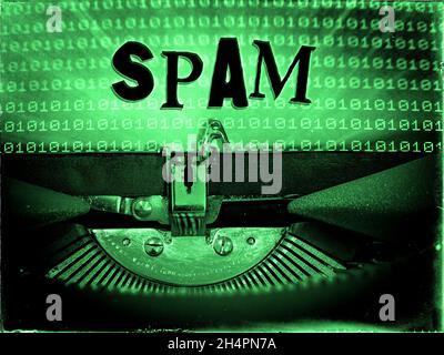 Spam Stock Photo