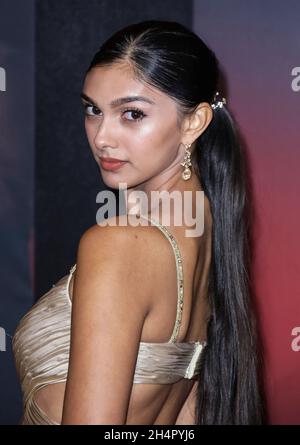 Brenna Marie Narayan arrives at the Netflix's RED NOTICE World Premiere