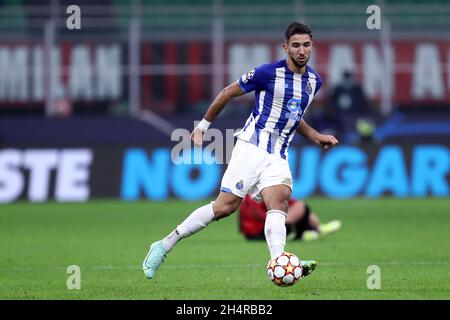 Marko Grujic of Porto in action during the UEFA Champions League, Group B,  football match played between Atletico de Madrid and FC Porto at Wanda  Metropolitano stadium on September 15, 2021, in