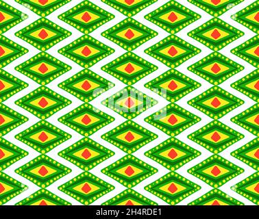 Happy kwanzaa seamless pattern wrapping paper Vector Image