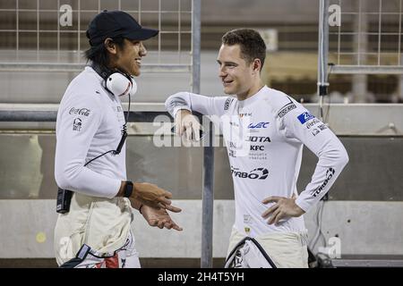 Sakhir, Bahrain. 04th Nov, 2021. GELAEL SEAN (IDN), JOTA, ORECA 07 - GIBSON, PORTRAIT VANDOORNE STOFFEL (BEL), JOTA, ORECA 07 - GIBSON, PORTRAIT during the 8 Hours of Bahrain, 6th round of the 2021 FIA World Endurance Championship, FIA WEC, on the Bahrain International Circuit, from November 4 to 6, 2021 in Sakhir, Bahrain - Photo: Francois Flamand/DPPI/LiveMedia Credit: Independent Photo Agency/Alamy Live News Stock Photo