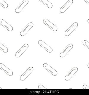 Seamless Coloring pattern. Cartoon medical drugs in hand draw style. Background for packaging, advertising Stock Vector