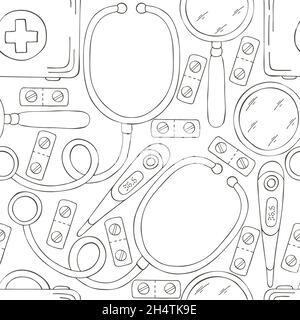 Coloring book tools theme 1 Stock Vector by ©clairev 47366335