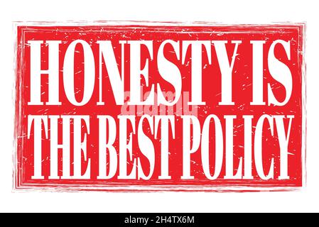 honesty is the best policy poster