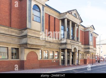 Leicester Magistrates Court, Pockingtons Walk, City Centre, City of Leicester, Leicestershire, England, United Kingdom Stock Photo