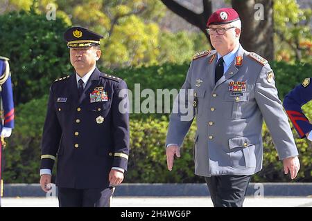 Tokyo Japan. 05th Nov 2021. General Koji Yamazaki Chief of Staff