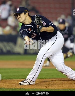 Doosan Bears' Kim Kang-ryul