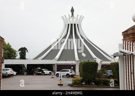 Our Lady of Lebanon Maronite Catholic Co-Cathedral, Alice Street, Harris Park, Sydney, NSW, Australia Stock Photo